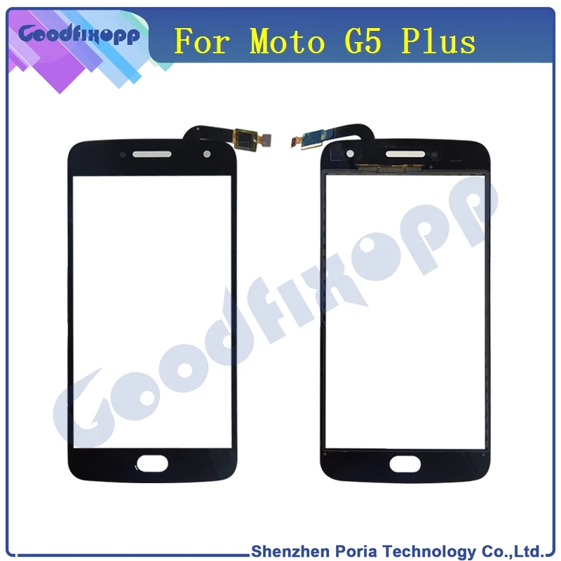 A Motorola Moto G5 Plus LCD Kijelző érintőképernyő Digitalizáló Üveg Érintőképernyő Érzékelő Moto G5 Plusz Alkatrész Kép 1