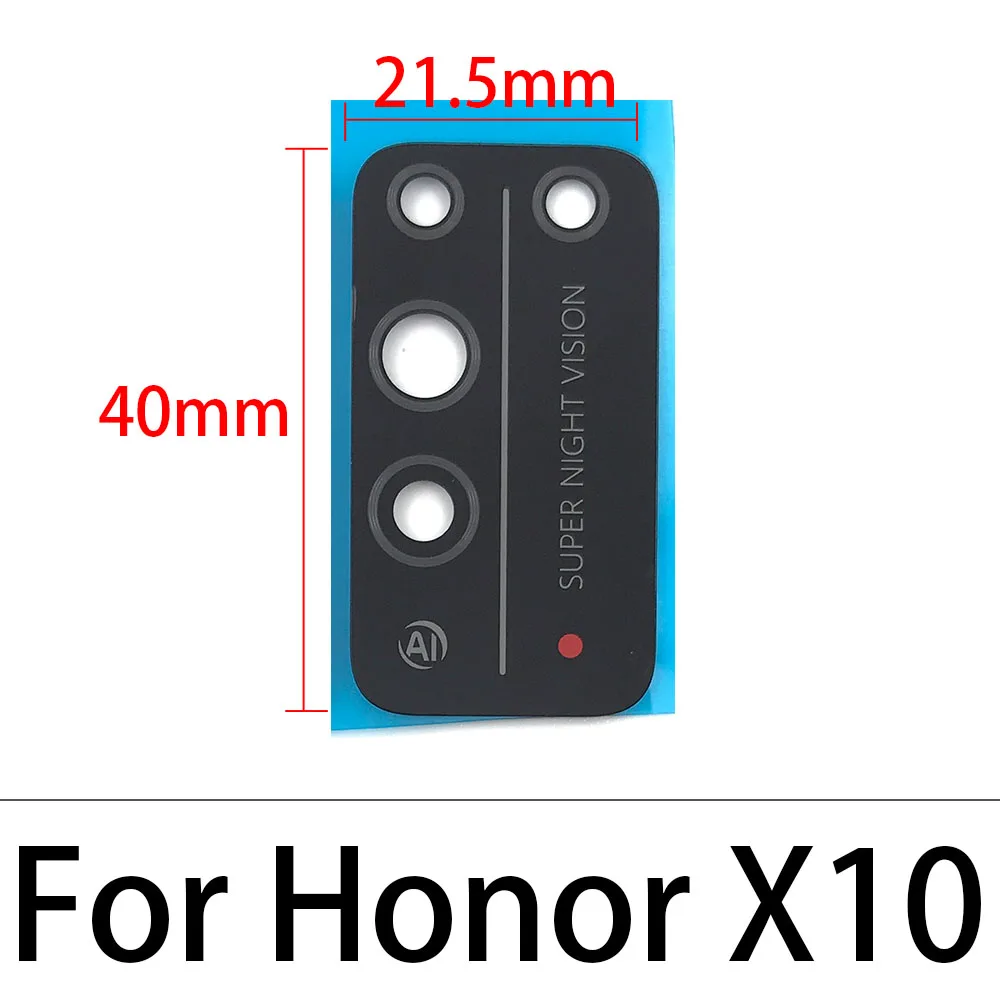 Hátsó Hátsó Kamera Üveg Objektívvédő A Huawei Honor V30 Nézet 30 X10 A Matrica Öntapadós Cserealkatrészek Kép 1