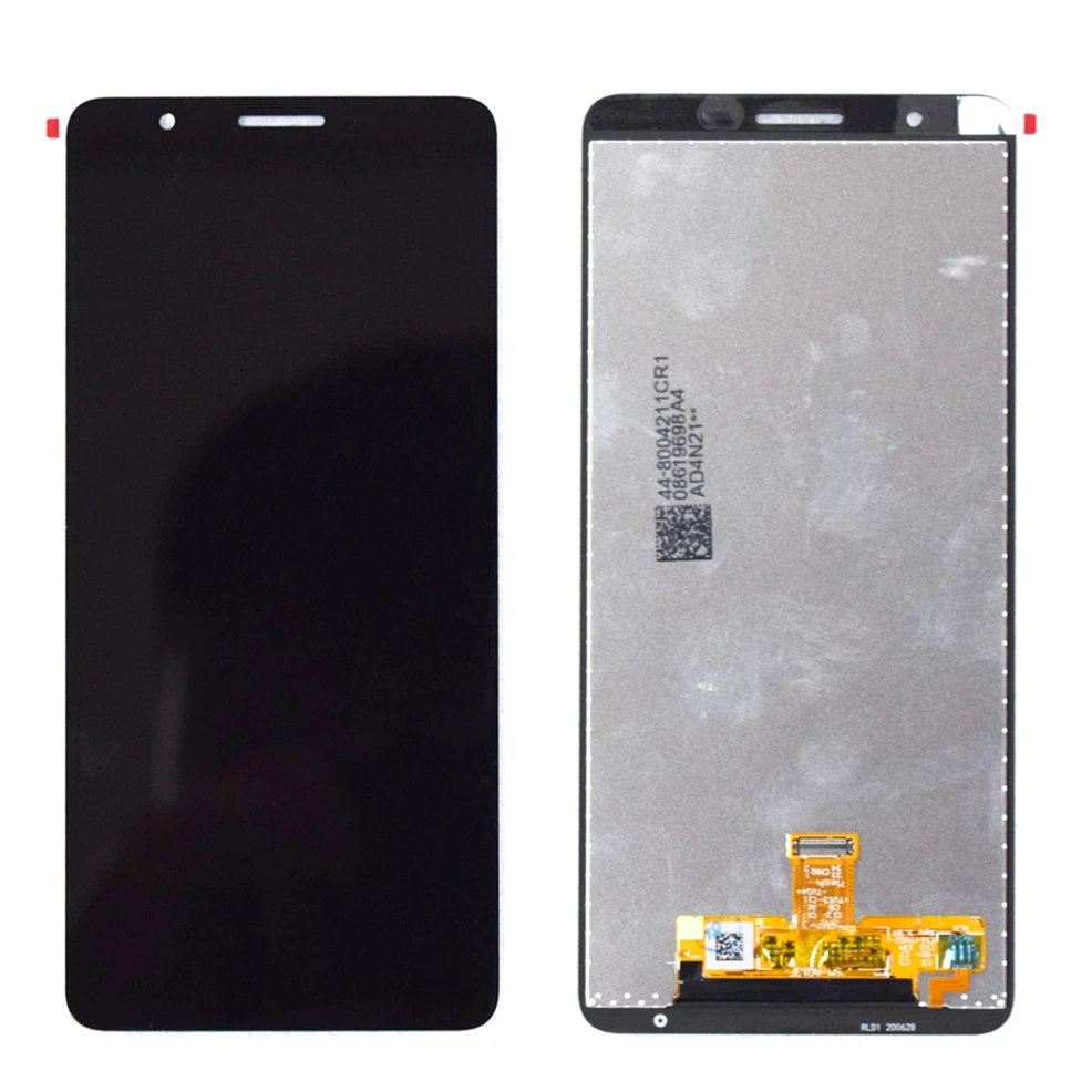 Csere Samsung Galaxy A01 Core SM-A013G A013 A013F A013G A013MDS LCD Kijelző érintőképernyő Közgyűlés Fekete Kép 1