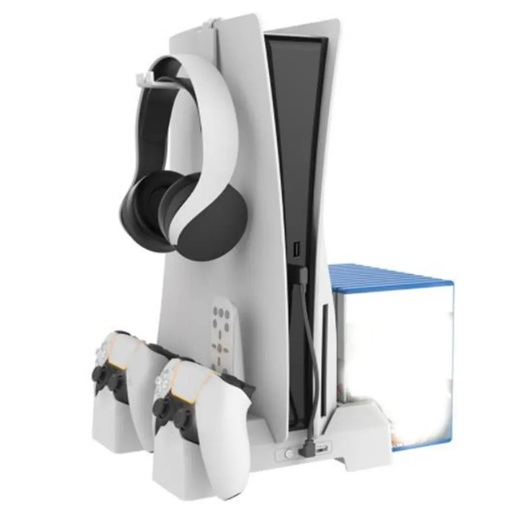 Hűtőventilátor Multifunkcionális Hűtő Ventilátor, Vezeték nélküli Fogantyú Kettős Töltés PS5 Hordozható Jó Kivitelezés Kép 0