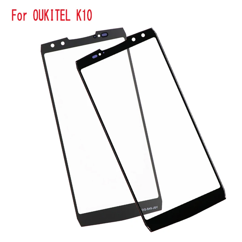 Új OUKITEL K10 Első Üveg Képernyő Lencse, 100% Eredeti Első érintőképernyő Üveg Külső Lencse OUKITEL K10 Telefon Kép 0