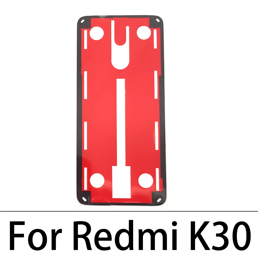 2db Öntapadós Matrica Vissza Ház Akkumulátor Fedelét Ragasztó Szalag Xiaomi 9 9T lite cc9e Mix 2S /Redmi Megjegyzés 7 8 K20 Pro K30 Kép 3