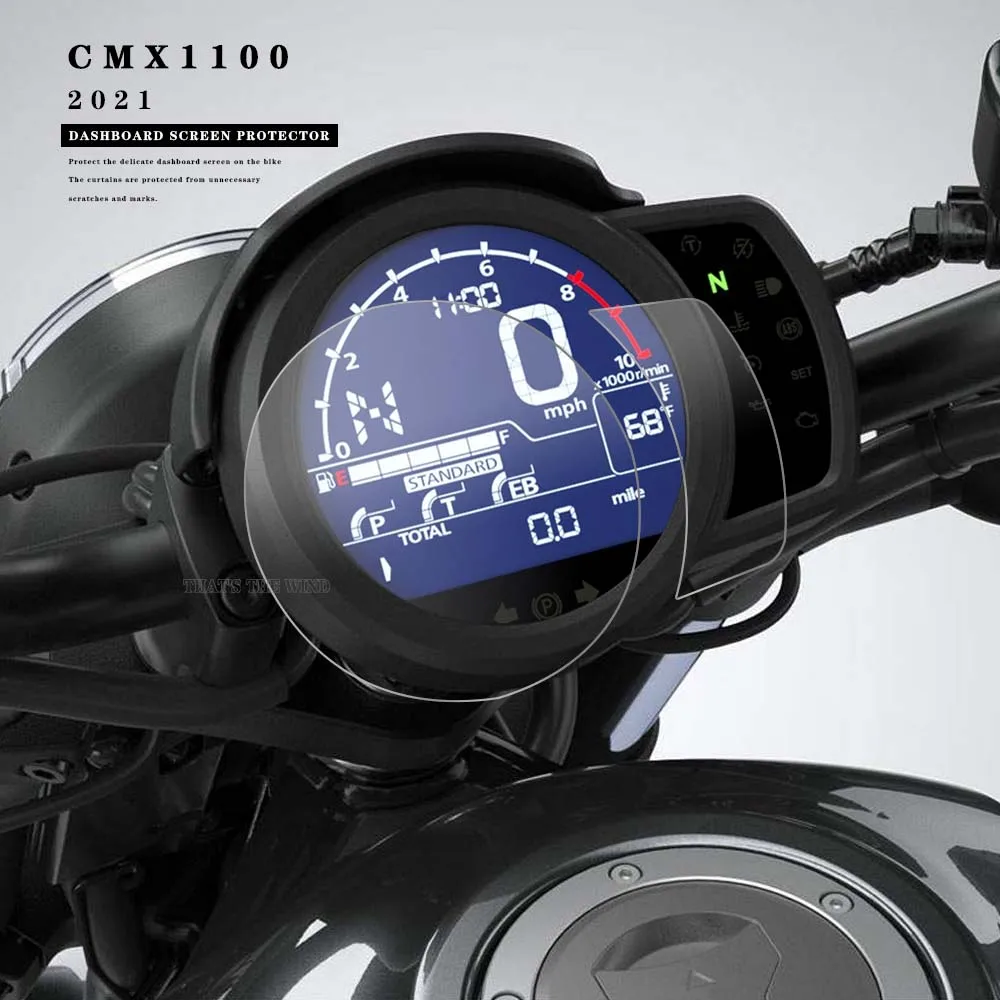 A HONDA Rebel CMX 1100 CMX1100 2021 Motorkerékpár Karcolás Klaszter Képernyő Műszerfal Védelmi Eszköz Film Kép 0
