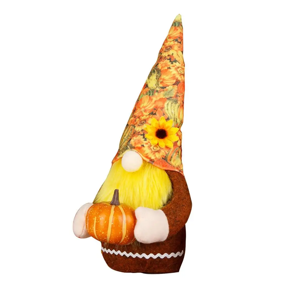 Halloween Pumpkin Arctalan Baba Halloween Dekoráció Asztali Díszek Autumns Gnome Fesztivál Party Dekoráció Lakberendezés Kép 3